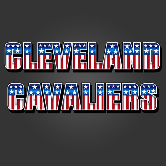 Cleveland Cavaliers American Captain Logo iron on paper